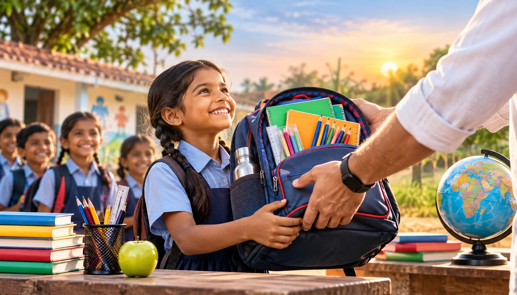 शिक्षा ज्योति: बच्चे को दें संपूर्ण स्कूल किट